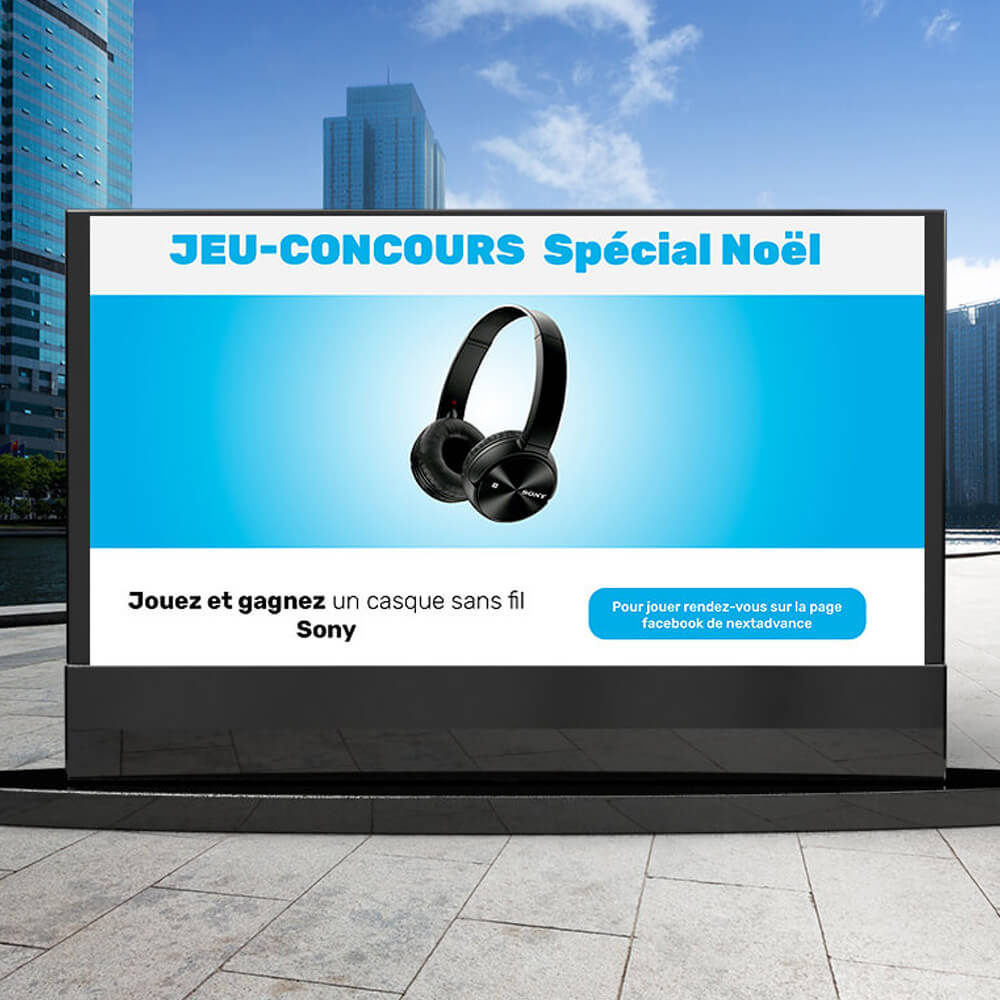 Jeu concours spécial noël casque